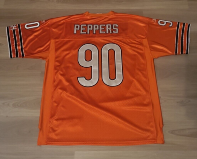 AUTHENTIC LN 2010 Orange RBK Chicago Bears Julius Peppers #90 HOF