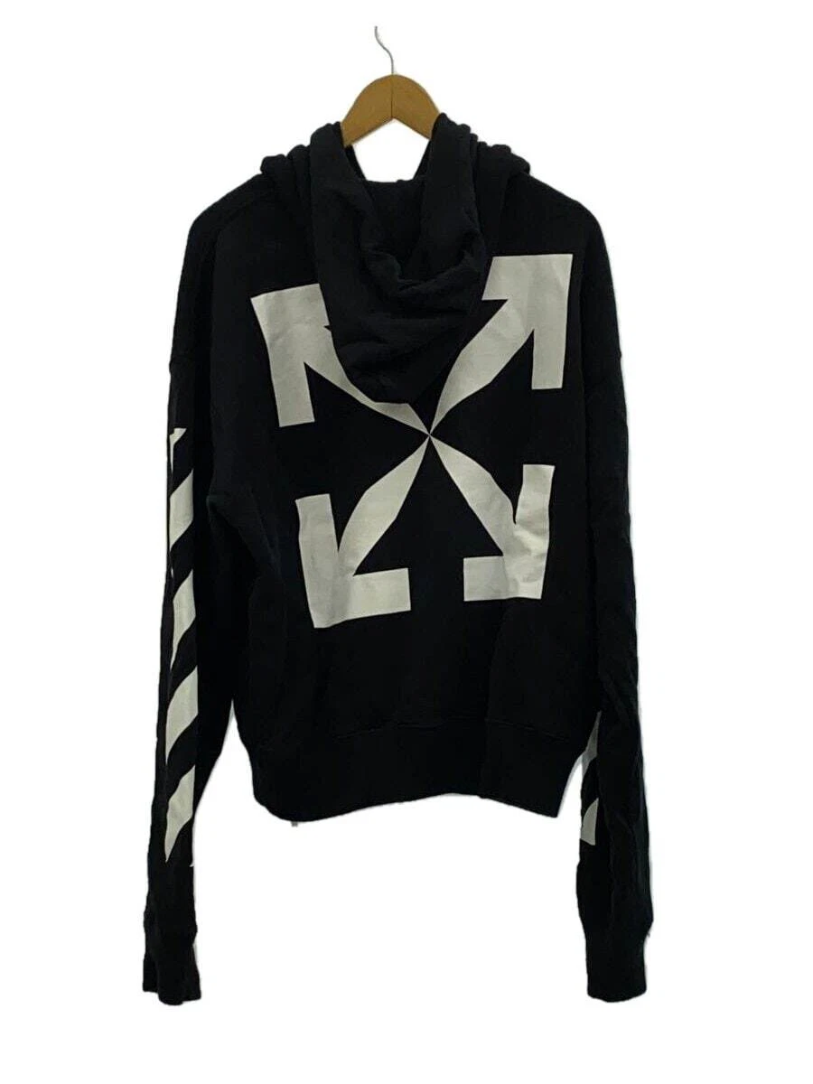 OFF WHITE Felpa con cappuccio OFFWHITE nera S usata