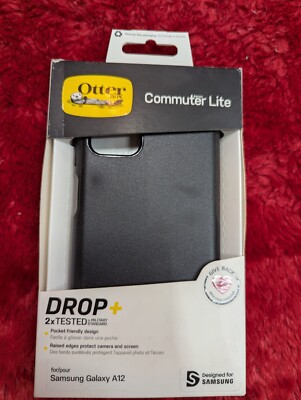 OTTERBOX Commuter Lite Phone Case for Samsung Galaxy A12 Black