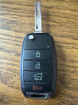 OEM Kia Sorento Key Fob Remote - Flip Key Keyless Entry Replacement For 2016-2017 Models