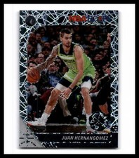 2019 Hoops Premium Stock Prizms Silver Laser Juan Hernangomez  163