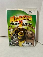 Madagascar: Escape 2 Africa (Nintendo Wii, 2008) used tested