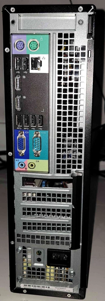 Dell Optiplex 7010 SFF, i5, 256GB SSD, Win 10 Pro, 8GB RAM - Image 4 of 4