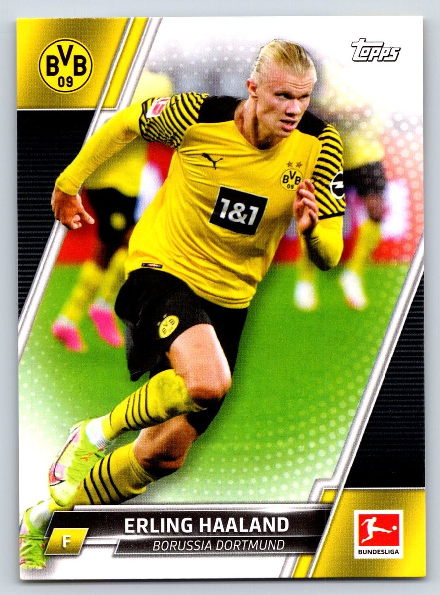 Erling Haaland Borussia Dortmund 2021-22 Topps Bundesliga #53