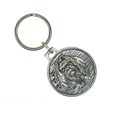 Shih Tzu Keychain, D168KC, 1 1/2 Inch, Dog, Companion, Metal, Pet, Gift, Cute