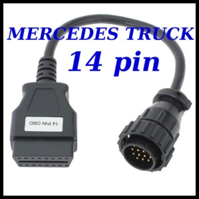 VW LT 14 Pin Diagnostic Cable Volkswagen LT II For Autocom Delphi Opus Eclipse