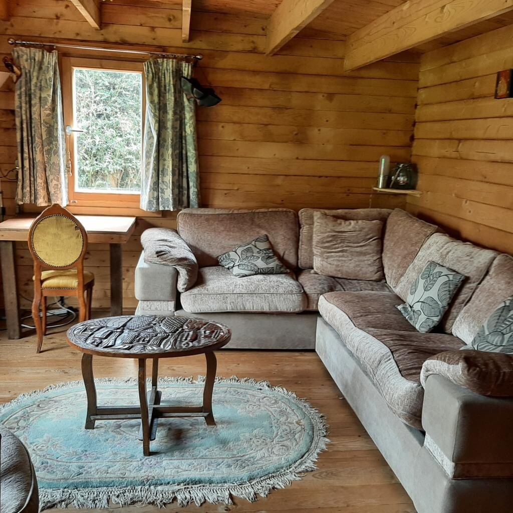 fabric corner sofa used pre owned (collection only watford