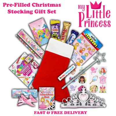 Verzauberte Prinzessin Weihnachtsstrumpf Geschenkset - Der ultimative Märchentraum!