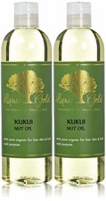 Liquid Gold Kukui Nut Oil 100 Pure Organic Cold Pressed for Skin Hair Health