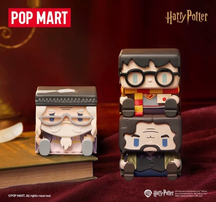 AUTHENTIC HARRY POTTER POP CUBE1 SERIES UNOPENED BLIND BOX CUTE TOYS GIFT