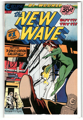 1986 Eclipse Comics Bi-Weekly The New Wave #3 VF/NM