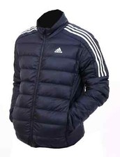 Adidas Essentials Down Insulated Puffer Jacket Men's Navy Blue Coat GH4594 - L