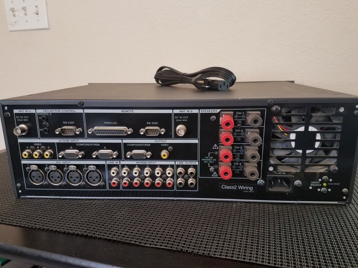 Sony SRP-X500P Digital Powered Multi Media Mixer Switcher | eBay