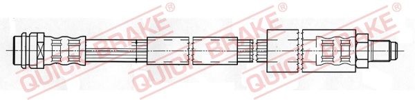 Quick Brake Bremsschlauch 32.407 FüR MERCEDES-BENZ-image