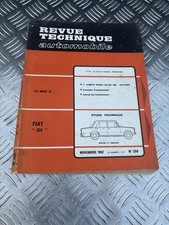 Revue technique Fiat 124