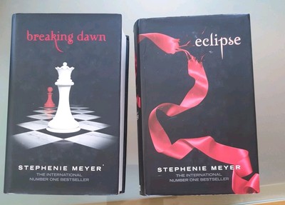 Stephenie Meyer Eclipse & Breaking Dawn Gebundene Bücher 2 & 3 Twilight Serie