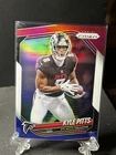 2025 Panini Prizm Football Red White and Blue Kyle Pitts #222