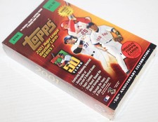 2001 Topps Baseball Factory Sealed 15 Pack Series 1 Blaster Box 50 Anniversary