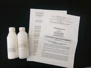 Evaporation Experiment (Slush Powder) Trick Professor Putter/Practical Magic