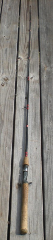 All Star Instinct IN785C 6'6" One Piece Fishing Rod