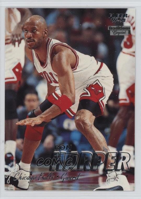 1997-98 Fleer Crystal Ron Harper #151 1tr2