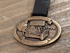Caterpillar 75th Anniversary Bulldozer Dozer Tractor Watch Fob w/strap — photo 2