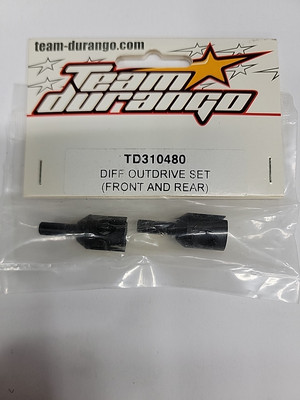 Team Durango  # TD310480 Diff. Outdrive Set Front & Rear