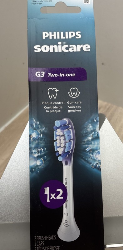 New Sealed Philips Sonicare G3 Replacement Heads (2 Heads)