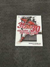 2023 Topps Series 1 - Welcome to the Club Ronald Acuña Jr. #WC-1