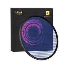 77mm Variable Blue Streak Filter, Special Effects Lens Filter, Anamorphic Opt...