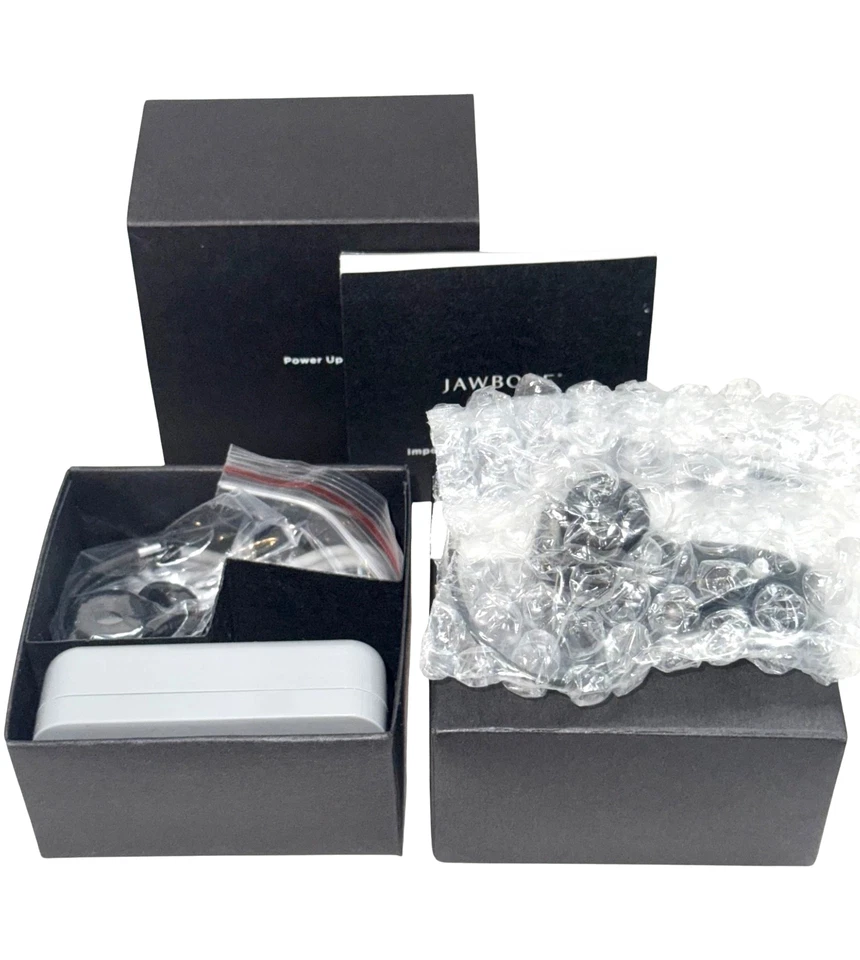 JAWBONE HEADSET + 2 EARPIECE + MANUAL + CHARGER + BOX PREOW PRIORITY - Image 2 of 4