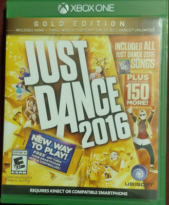 Ubisoft Just Dance 2016 Gold Edition - Xbox One, E10+, Music & Dance (2015)