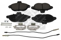 Bremsbelagsatz Vorne FüR Citroen Fiat Peugeot 1995-2006