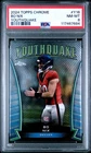 2024 Topps Chrome Bo Nix #Y16 Youthquake Rookie PSA 8