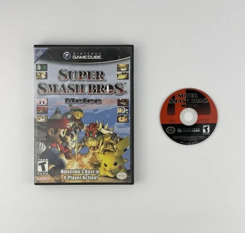 New ListingSuper Smash Bros Melee (Nintendo Gamecube) Game w/Case (No Manual) Tested