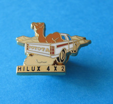 TOYOTA HILUX 4x2 Pin Badge, Enamel. VGC. Arthus Bertrand.