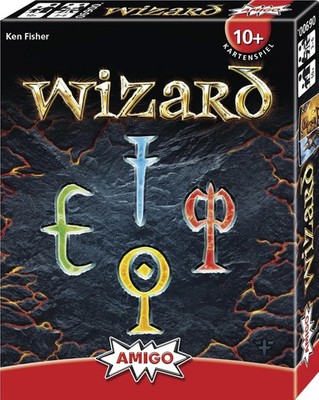 AMIGO Wizard Kartenspiel 6900   Familienspiel Strategie 3-6 Spieler ab 10