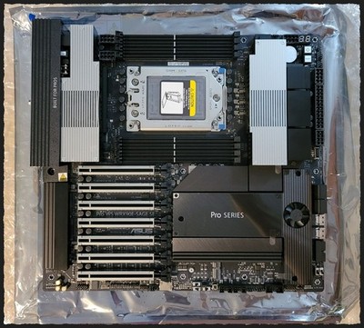 New ASUS Pro WS WRX90E-SAGE SE EEB  (Bios 1317) Workstation Motherboard 503-5