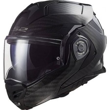 Ls2 Adults Advant X Carbon Modular Helmet Matte Black Size Medium