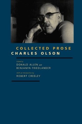 COLLECTED PROSE By Charles Olson & Donald Allen **BRAND NEW**