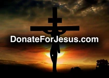 ULTRA PREMIUM Faith Domain DonateForJesus.com Christian Fundraising Website Name
