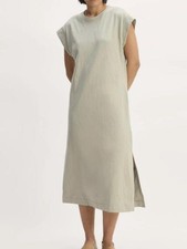 Everlane Green Midi Dress XL Organic Cotton Muscle Tee NWT