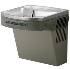 Elkay Cooler Wall Mount ADA Hands-Free Filtered, 8 GPH Light Gray Granite
