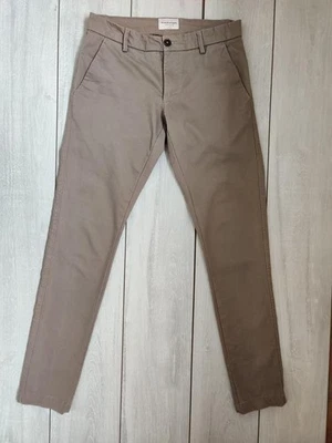 Men Bruun & Stengade Trousers Grey Cotton 31 / M / - Bild 1 von 4