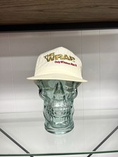 Vintage 90s Winston The Wrap Only Winston Has It White Promo SnapBack Hat