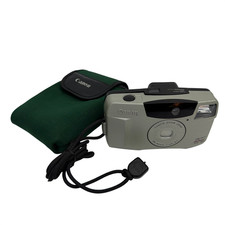 Canon Sure Shot 60 Zoom Date 35mm Point and Shoot Film Camera 38-60mm Silver