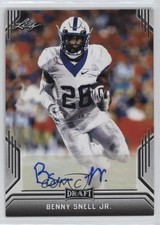 2019 Leaf Draft Auto Benny Snell Jr #BA-BSJ Auto 0t2