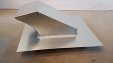 Metal Roof Vent, 10" Inch, With Damper and Screen