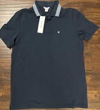 NWT Calvin Klein Dark Sapphire Polo Shirt Classic Fit Men s Size Small. 85. F4