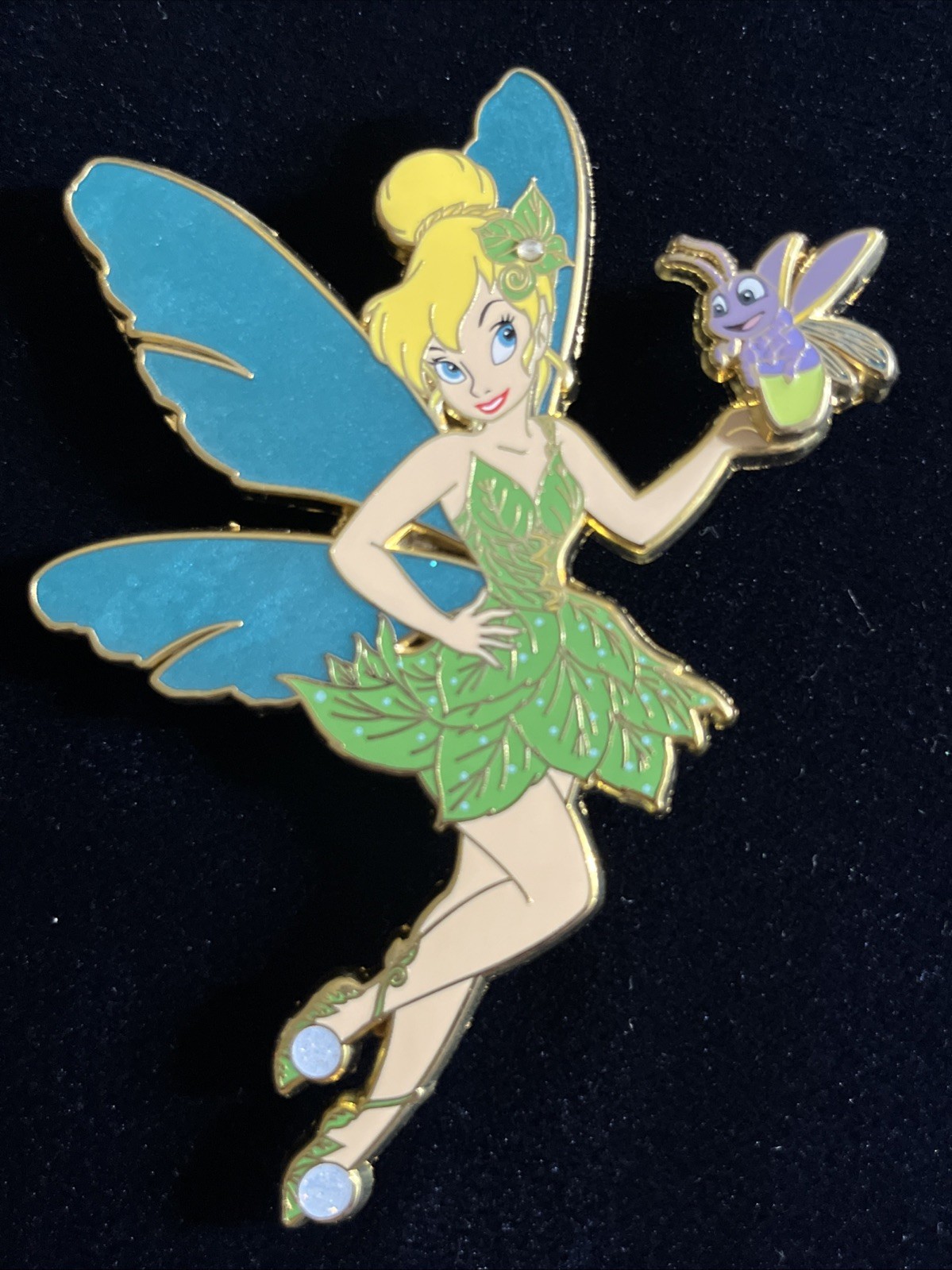 DISNEY FANTASY PIN ART OF SERIES PAN FAIRY TINKER BELL FIREFLY CUTE BABY BLAZE